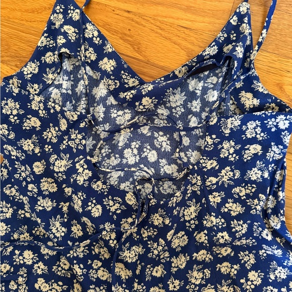 Sezane - MARGUARITA dress in blue floral - Size 40 - Picture 12 of 13